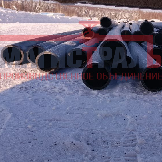 Московская область, д Лупаново, поставка Труб питьевых ПЭ100 SDR 11 d160 х 14,6 мм ГОСТ 18599-2001 