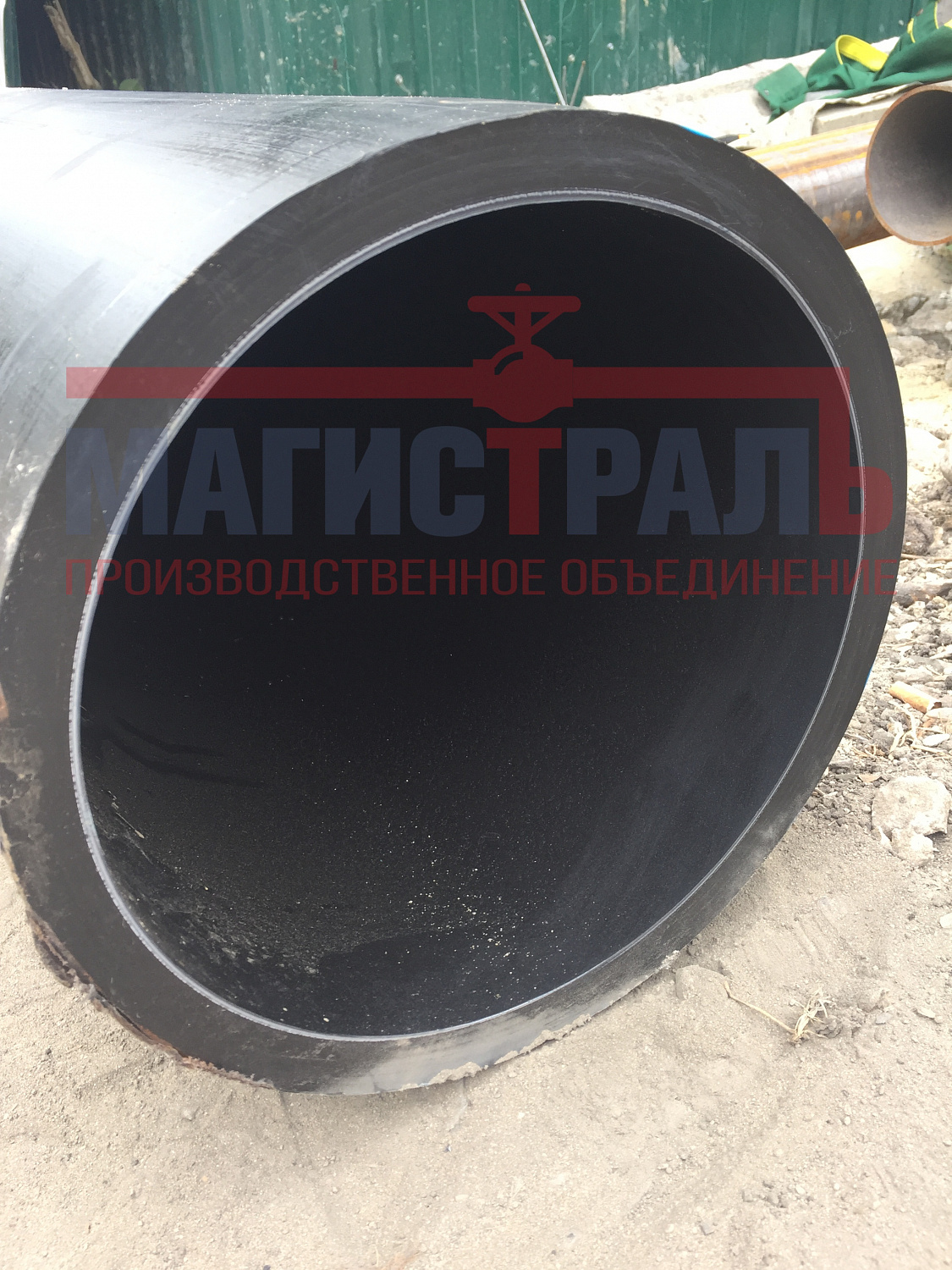 г. Пенза, очередная поставка гофрированных труб для канализации и труб ПНД ГОСТ. Строительство многоэтажного жилого дома