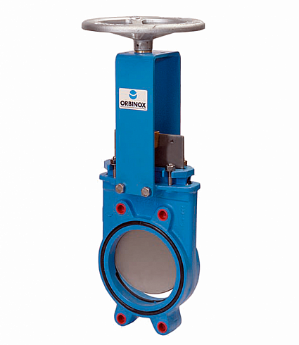 Затвор шиберный двусторонний ADL Orbinox EB DN 250 PN10